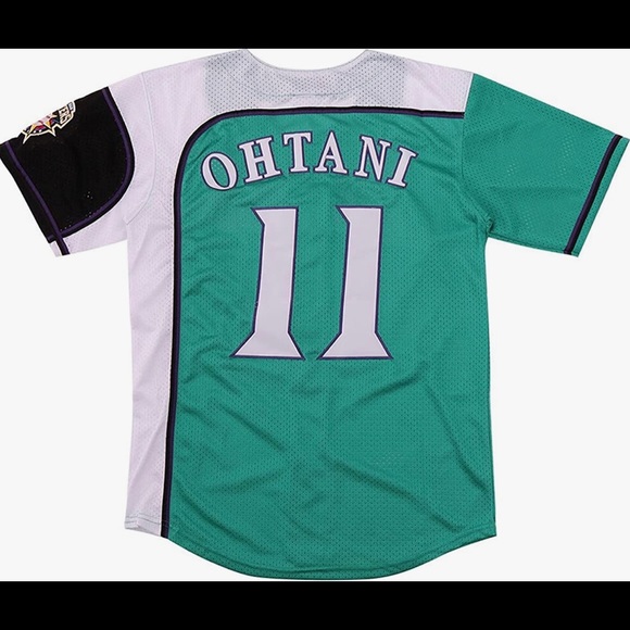 FIGHTERS OHTANI 11 ユニフォーム Baseball Shirt Men Ohtani #11 Nippon-Ham Fighters Baseball Jersey